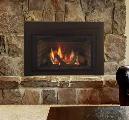 Majestic Ruby 30 to 35 Inch Traditional Direct Vent Natural/Propane Gas Fireplace Insert with IntelliFire Touch Ignition System