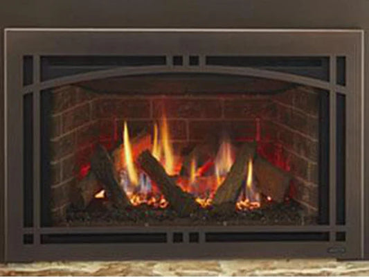 Majestic Ruby Platinum Medium 30" Direct Vent Liquid Propane Gas Fireplace Insert with IntelliFire Touch & Remote