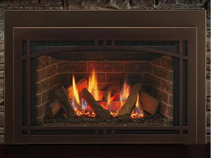 Majestic Ruby Platinum Medium 30" Direct Vent Liquid Propane Gas Fireplace Insert with IntelliFire Touch & Remote