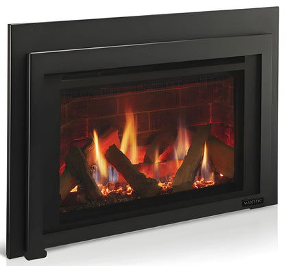 Majestic Ruby Platinum Medium 30" Direct Vent Natural Gas Fireplace Insert with IntelliFire Touch & Remote