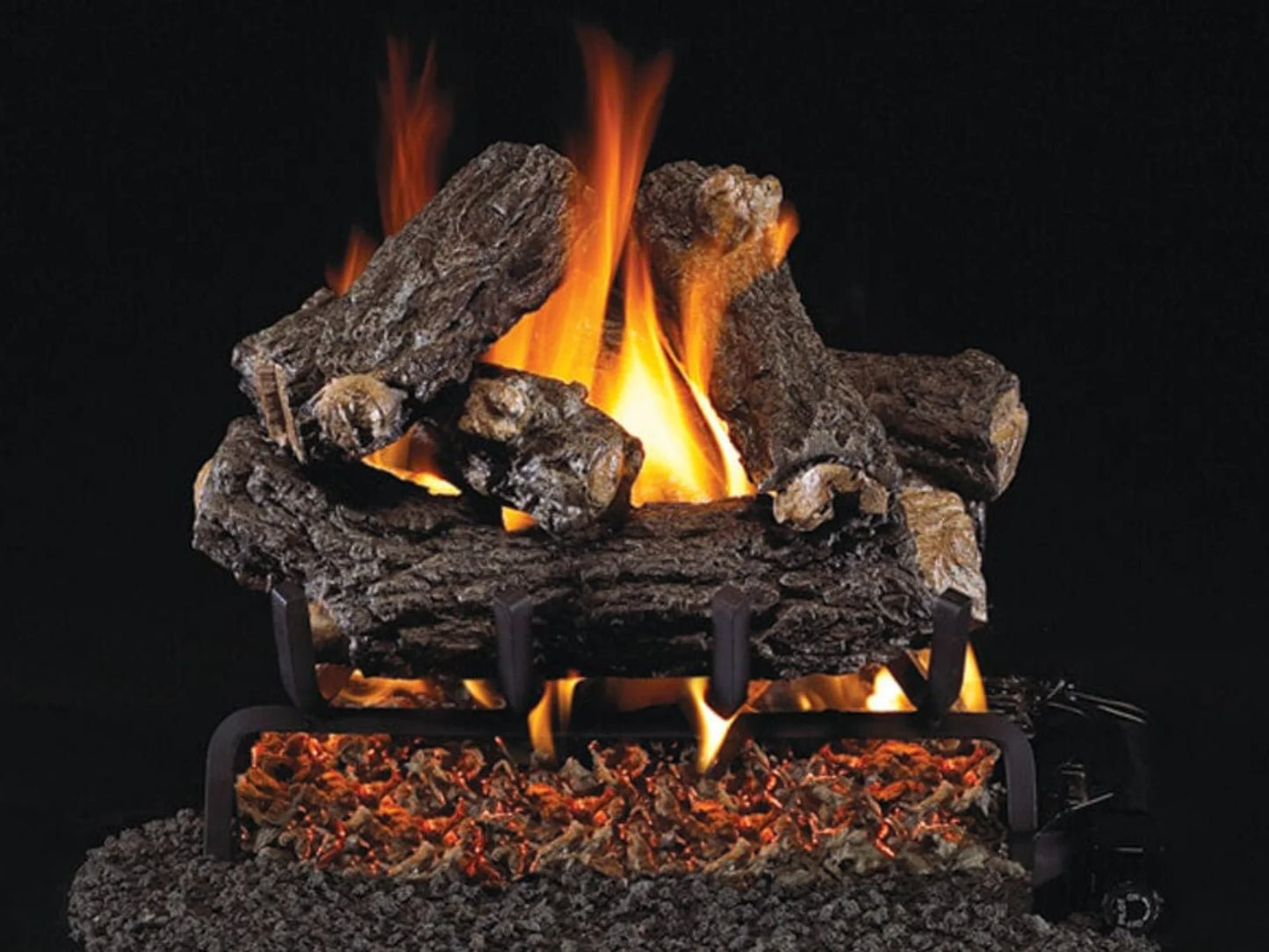 Real Fyre Golden Oak Designer Plus 24" Vented Gas Log Set