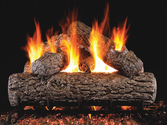 Real Fyre Classic Golden Oak 12" Vented Gas Log Set