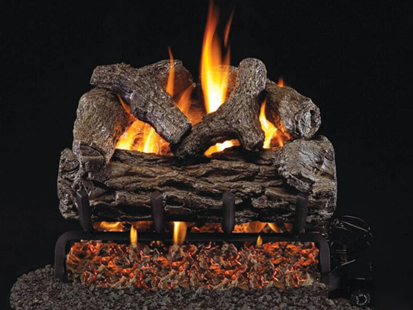 Real Fyre Classic Golden Oak 16" Vented Gas Log Set