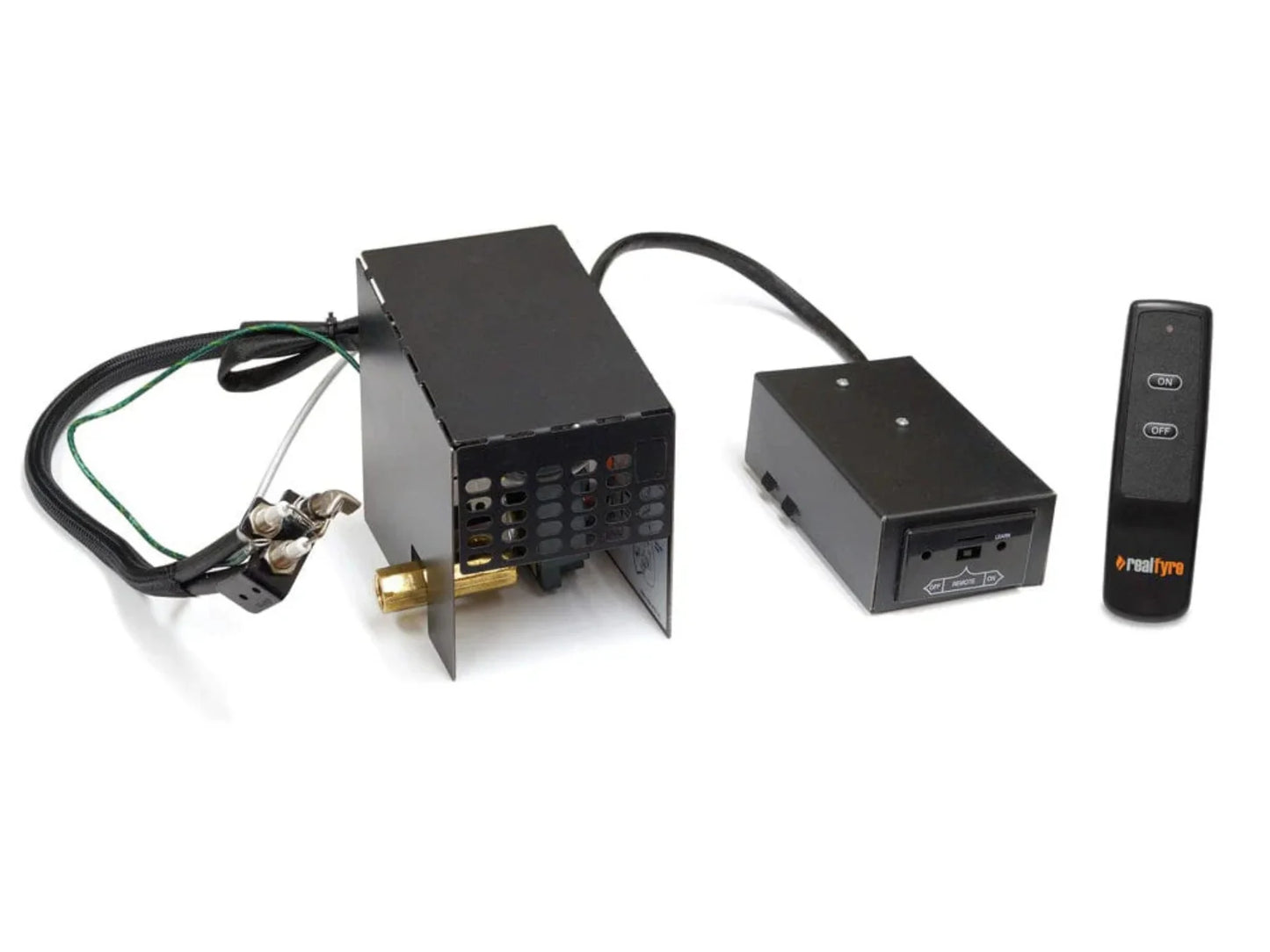 Real Fyre Electronic Natural GasPilot Kit w/ On/Off basic transmitter & receiver