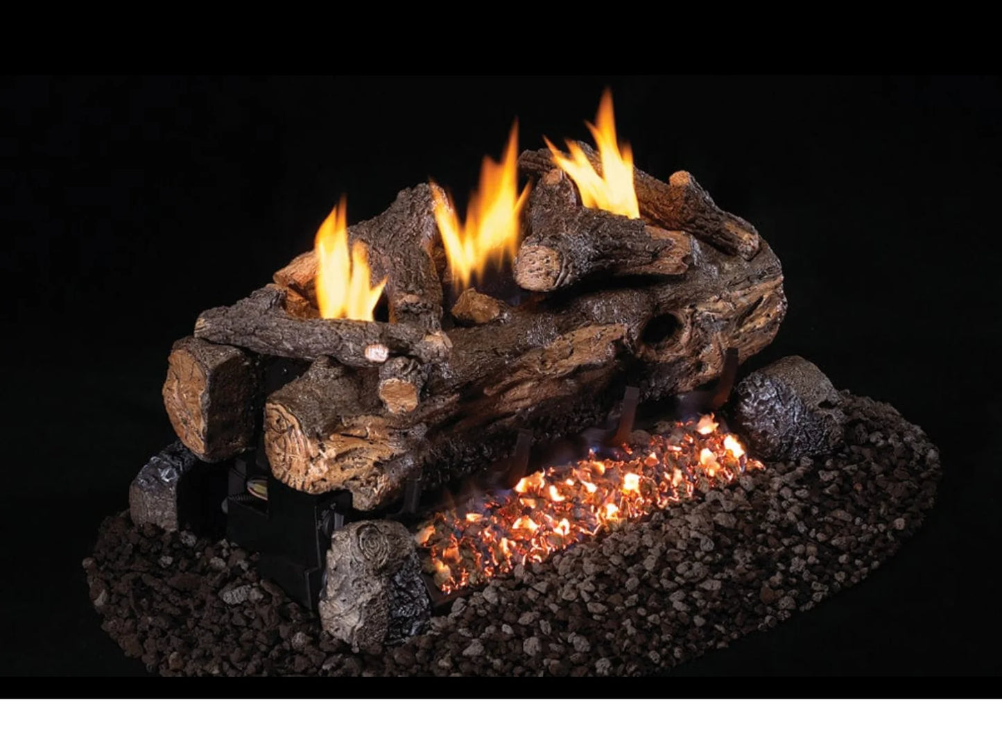 Real Fyre Evening Fyre Split 24″ Vent-Free Single View Gas Log Set