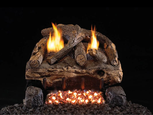 Real Fyre 24″ Evening Fyre Vent-Free See-Thru Gas Log Set