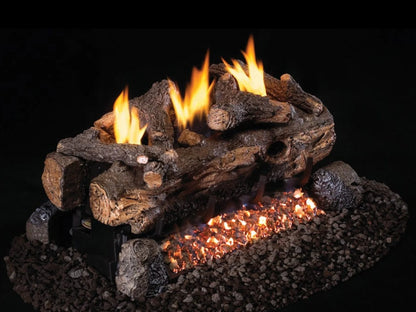 Real Fyre 16/18″ Evening Fyre Vent-Free See-Thru Gas Log Set