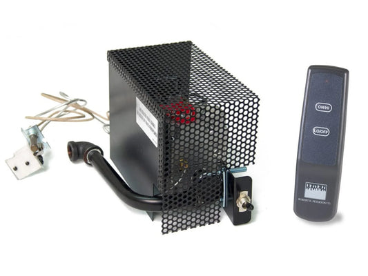 Real Fyre High Capacity Automatic Pilot Kit Propane Gas with Basic Transmitter and Receiver