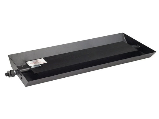 Real Fyre PB Series 30" Glass Pan Vented Propane Gas Burner System with Assembled with 17 Series Valve & Variable Remote