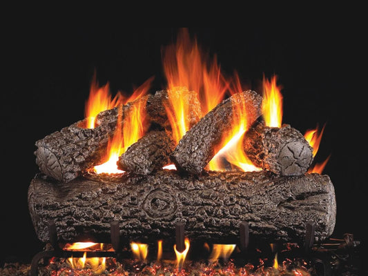 Real Fyre Post Oak 18" Vented Gas Log Set