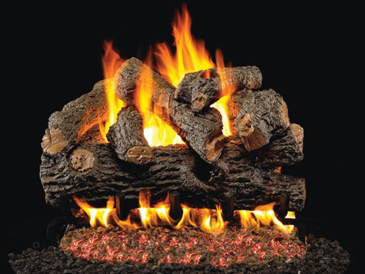 Real Fyre Royal English Oak Designer 24" Vented Gas Log Set