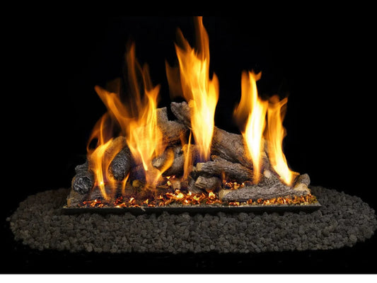 Real Fyre Shoreline Designer Oak 18" Direct Vent Gas Log