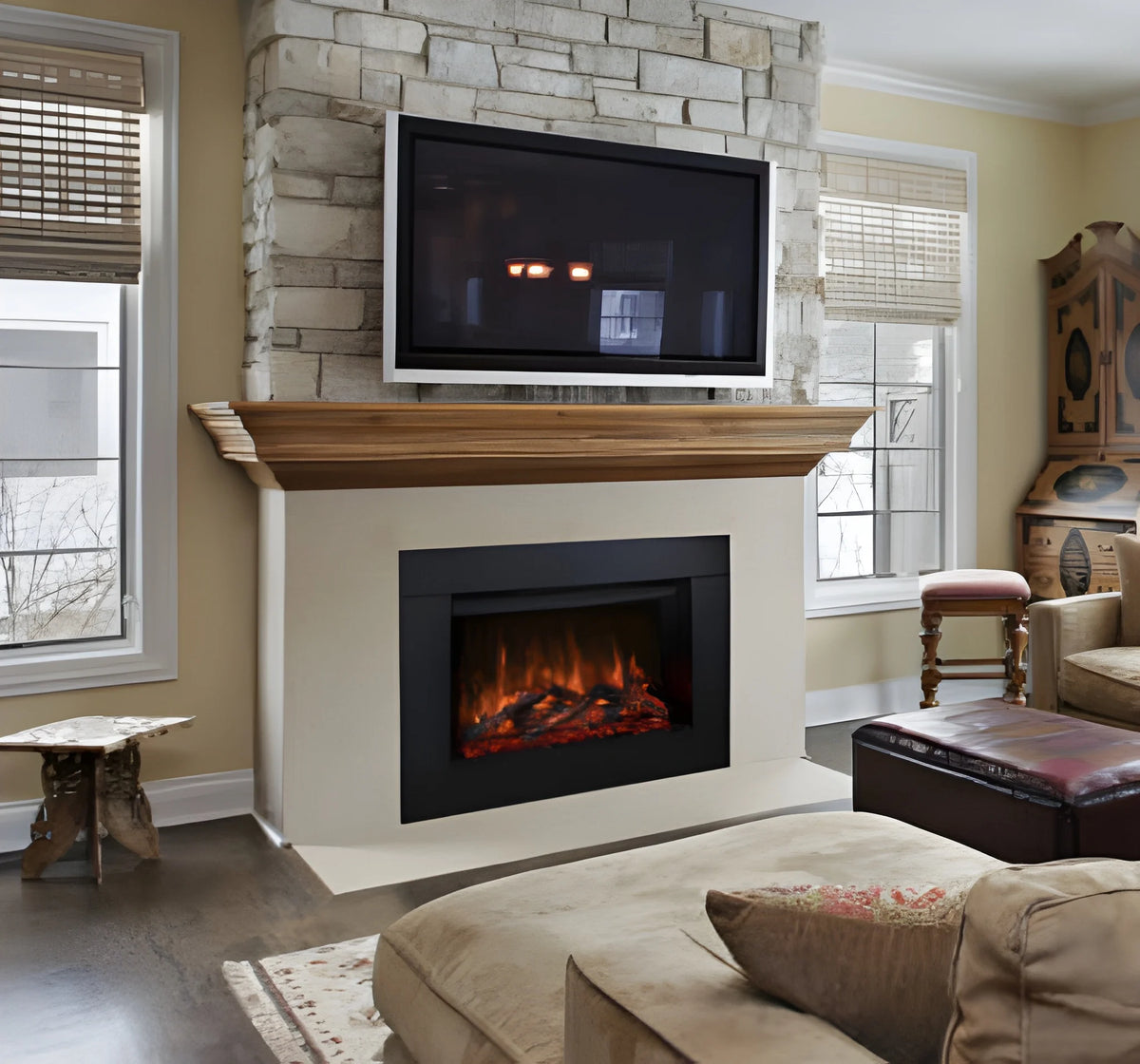 Modern Flames Redstone 54" Built-in/Insert Electric Fireplace