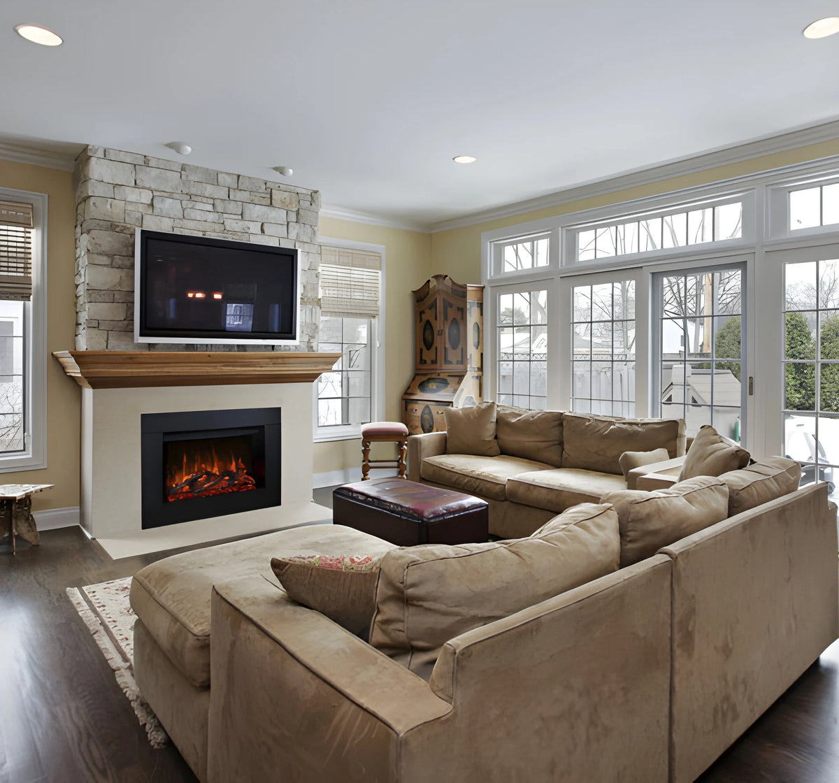 Modern Flames Redstone 54" Built-in/Insert Electric Fireplace