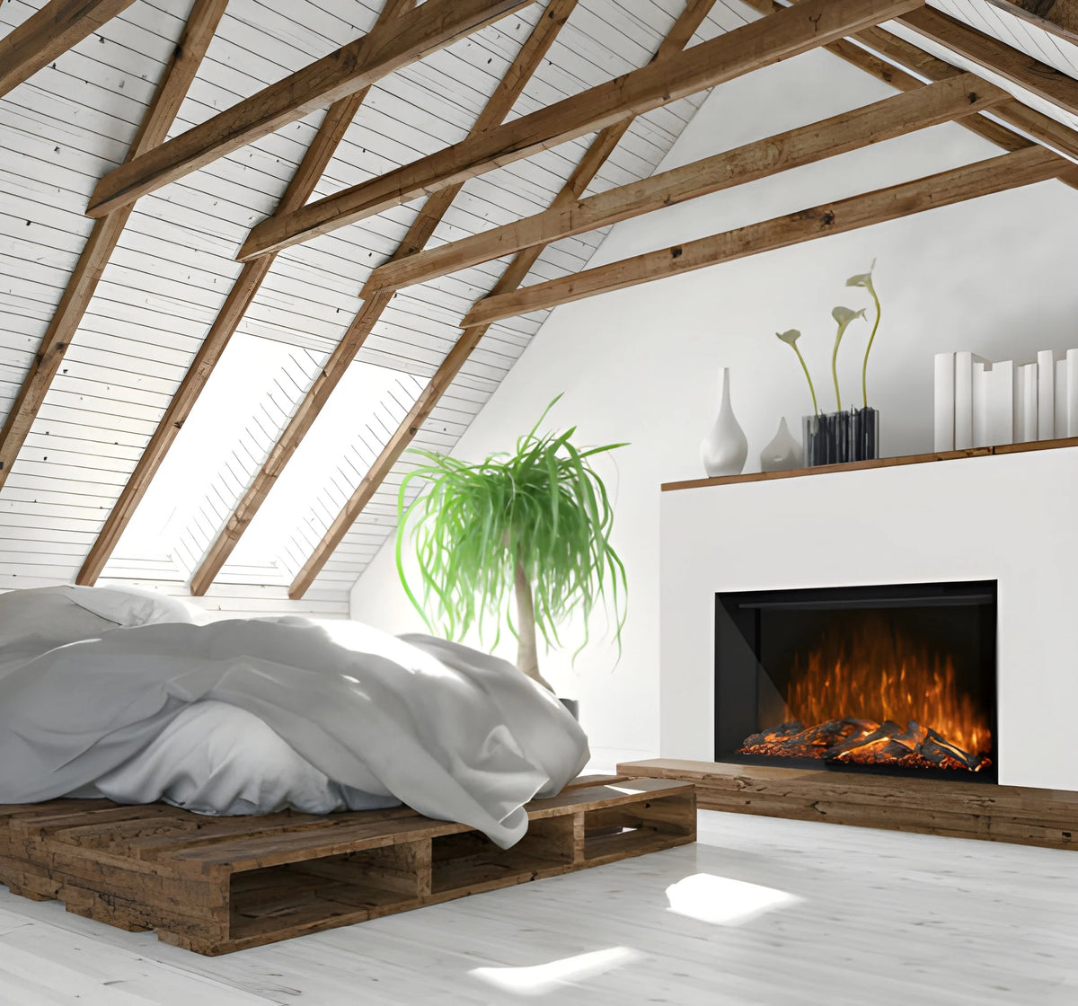 Modern Flames Redstone 54" Built-in/Insert Electric Fireplace