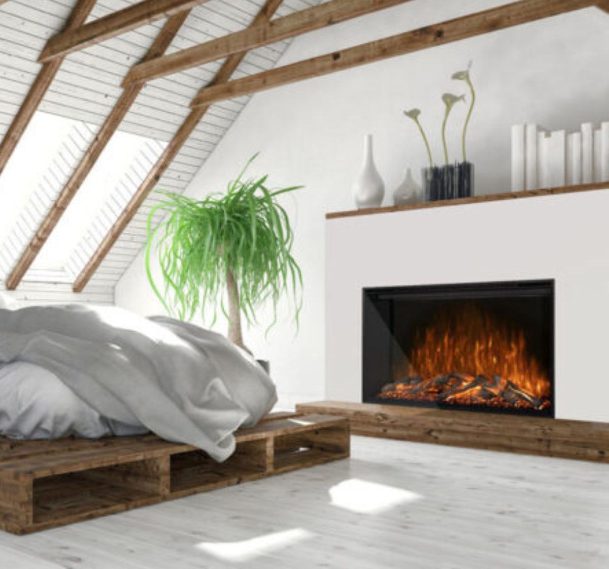 Modern Flames Redstone 54" Built-in/Insert Electric Fireplace