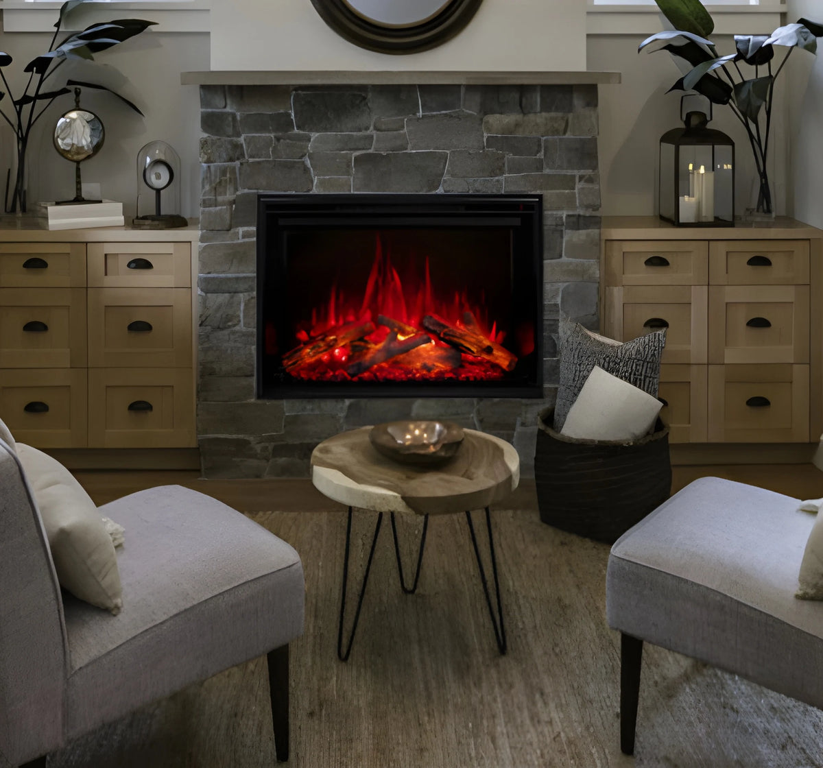 Modern Flames Redstone 54" Built-in/Insert Electric Fireplace