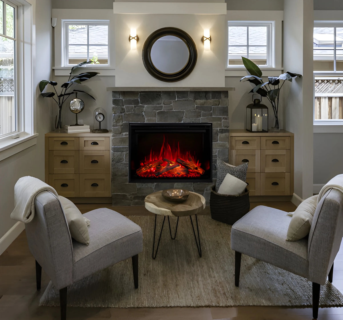 Modern Flames Redstone 54" Built-in/Insert Electric Fireplace