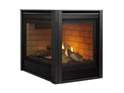 Majestic Right Corner 36" Traditional Direct Vent Natural Gas Fireplace with IntelliFire Touch Ignition System