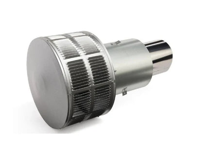 Majestic TR342-B Round Vertical Venting Wood Telescoping Termination Cap with Storm Collar for SL300 Series Pipe