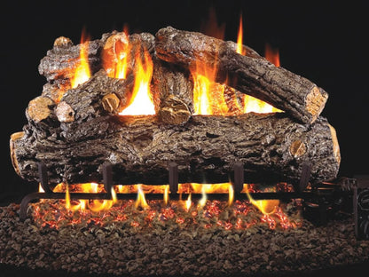 Real Fyre Rustic Oak Designer 36" Vented Gas Log Set