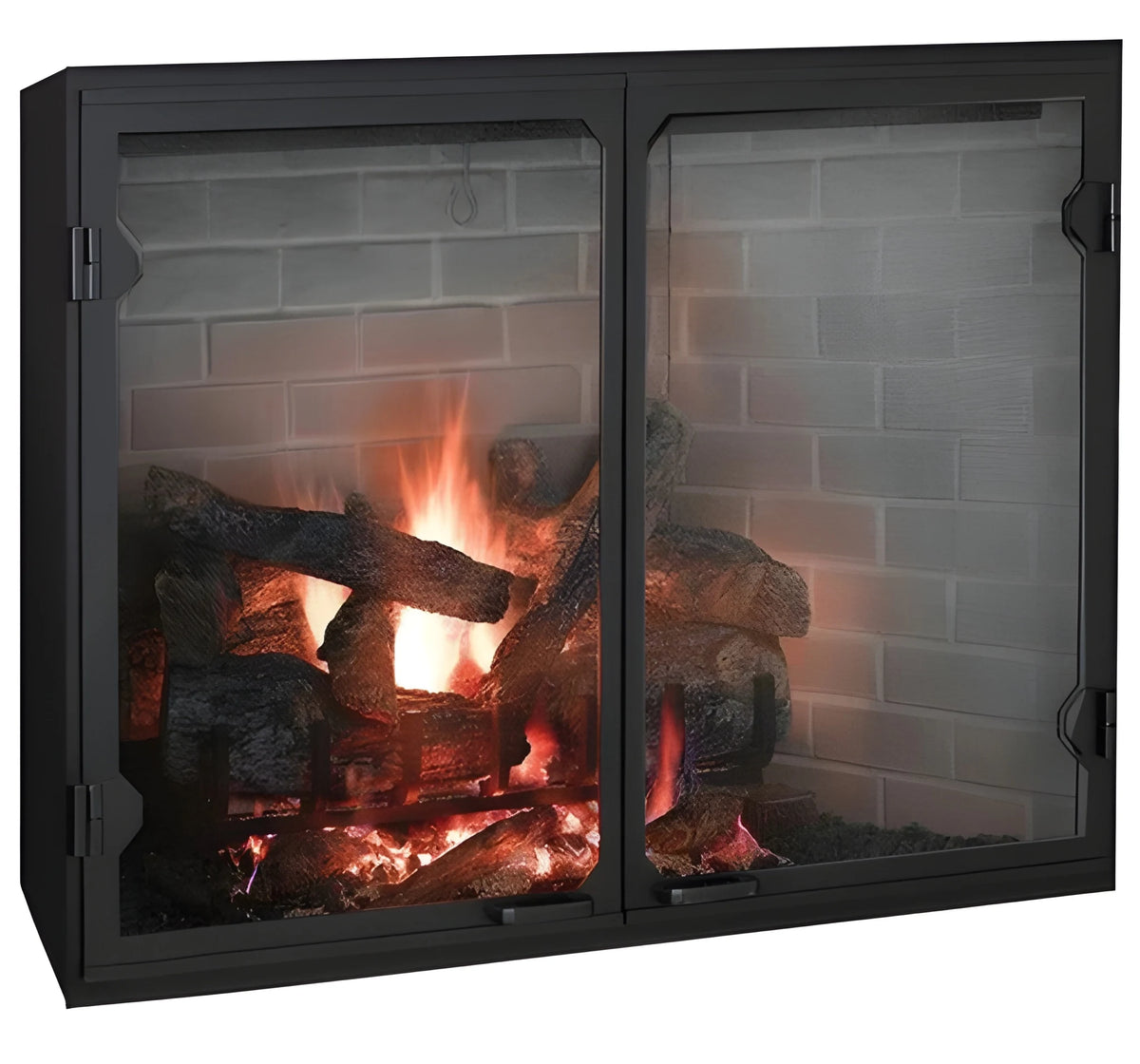 Majestic Biltmore 42" Radiant Traditional Wood Burning Fireplace with Traditional Brick Pattern