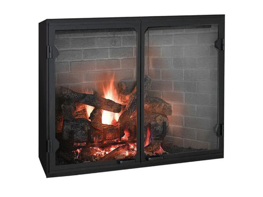 Majestic Biltmore 50" Radiant Traditional Wood Burning Fireplace with Traditional Brick Pattern