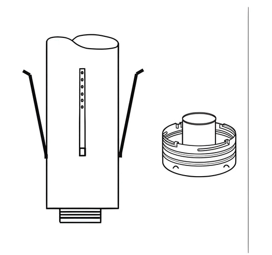Superior SV4.5 to SF to SV Adaptor Kit for Secure 4.5/7.5 Vent System
