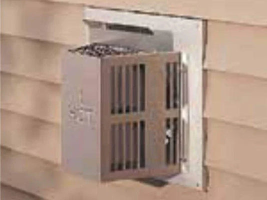 Majestic SLP Horizontal High Wind Trapezoid Termination Cap with Firestop