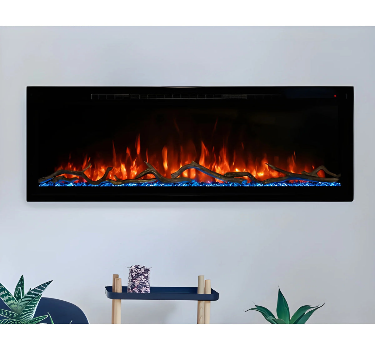 Modern Flames Spectrum Slimline 50" Built-in/Wall Mounted Linear Electric Fireplace