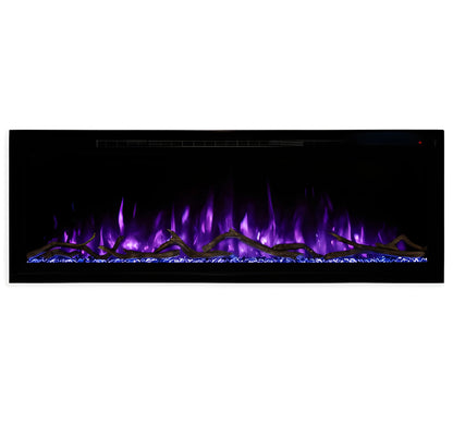 Modern Flames Spectrum Slimline 50" Built-in/Wall Mounted Linear Electric Fireplace