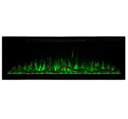 Modern Flames Spectrum Slimline 74" Built-in/Wall Mounted Linear Electric Fireplace