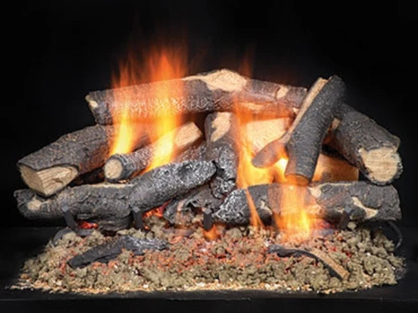 Majestic STFSO24 24" Fireside Supreme Oak See-Through Gas Log Set