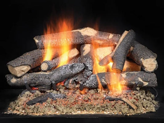 Majestic STFSO24 24" Fireside Supreme Oak See-Through Gas Log Set