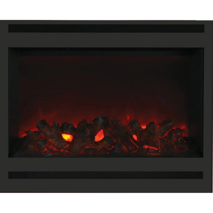 Zero Clearance 31" Built-In Electric fireplaceWith Square Surround
