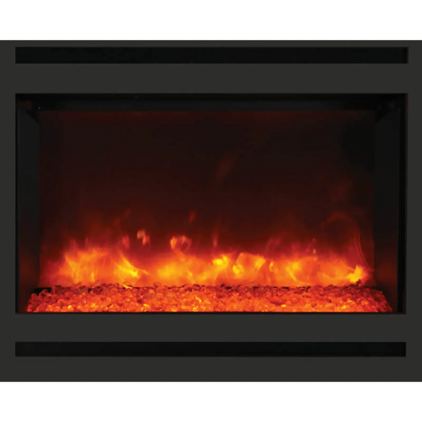 Zero Clearance 31" Built-In Electric fireplaceWith Square Surround