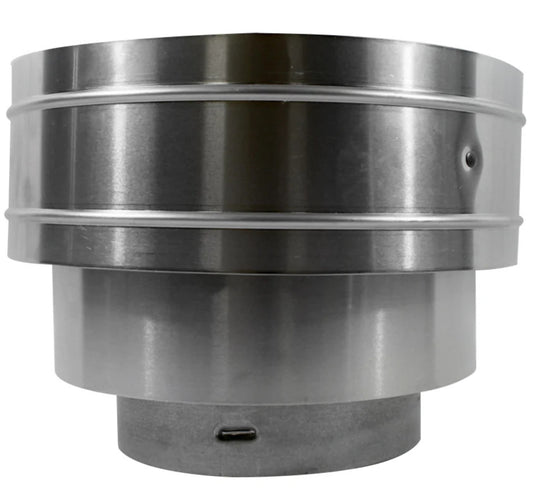 Superior Vertical Termination Kit, with Storm Collar for Secure Vent 4.5/7.5 Vent System