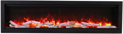 Amantii Symmetry Bespoke 88" Indoor Outdoor Built-In Smart Electric Fireplace | SYM-88-BESPOKE