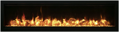 Amantii Symmetry Lumina 42" Indoor Outdoor Built-In Smart Electric Fireplace | SYM-42-LUMINA