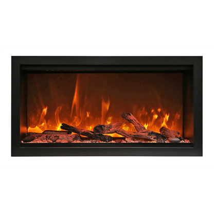 Amantii Symmetry Xtra Tall 74" Indoor Outdoor Built-In Smart Electric Fireplace | SYM-74-XT