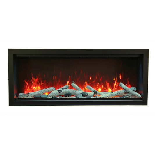 Amantii Symmetry Xtra Tall 42" Indoor Outdoor Built-In Smart Electric Fireplace | SYM-42-XT