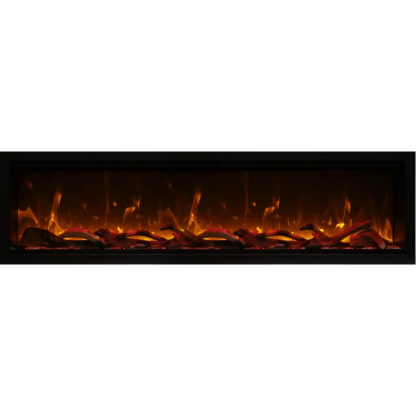 Amantii Symmetry Xtra Tall 74" Indoor Outdoor Built-In Smart Electric Fireplace | SYM-74-XT