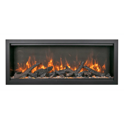 Amantii Symmetry Extra Tall Bespoke 60" Indoor Outdoor Built-In Smart Electric Fireplace | SYM-60-XT-BESPOKE