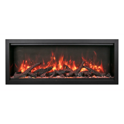Amantii Symmetry Extra Tall Bespoke 50" Indoor Outdoor Built-In Smart Electric Fireplace | SYM-50-XT-BESPOKE