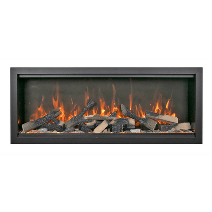 Amantii Symmetry Extra Tall Bespoke 50" Indoor Outdoor Built-In Smart Electric Fireplace | SYM-50-XT-BESPOKE