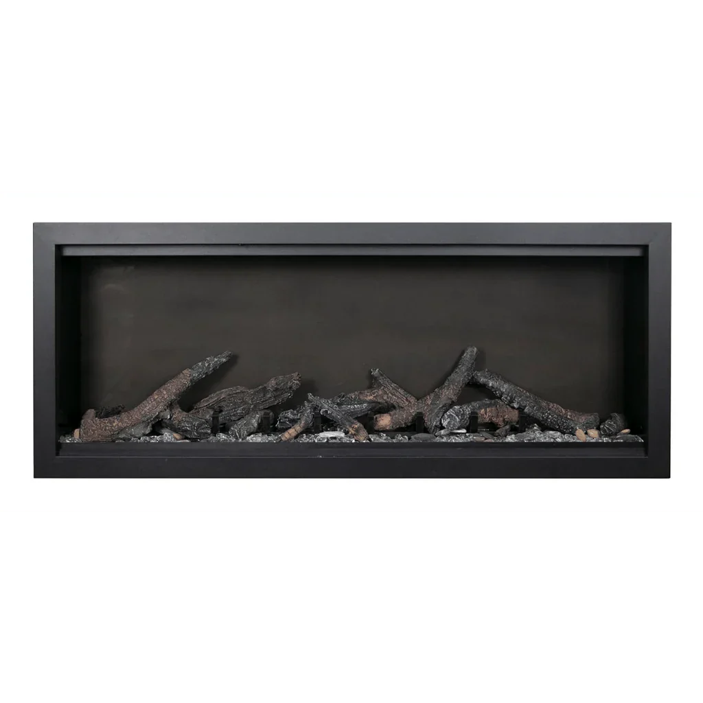 Amantii Symmetry Extra Tall Bespoke 50" Indoor Outdoor Built-In Smart Electric Fireplace | SYM-50-XT-BESPOKE