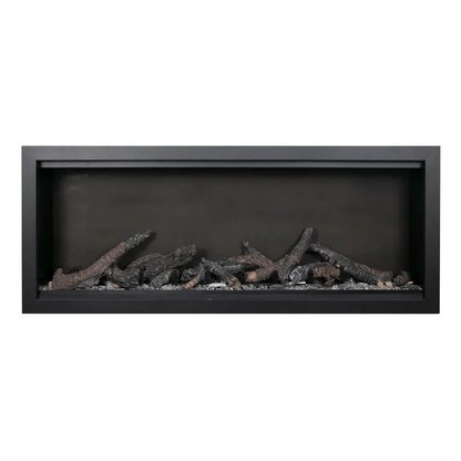 Amantii Symmetry Extra Tall Bespoke 50" Indoor Outdoor Built-In Smart Electric Fireplace | SYM-50-XT-BESPOKE