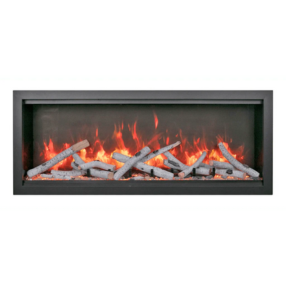 Amantii Symmetry Extra Tall Bespoke 50" Indoor Outdoor Built-In Smart Electric Fireplace | SYM-50-XT-BESPOKE