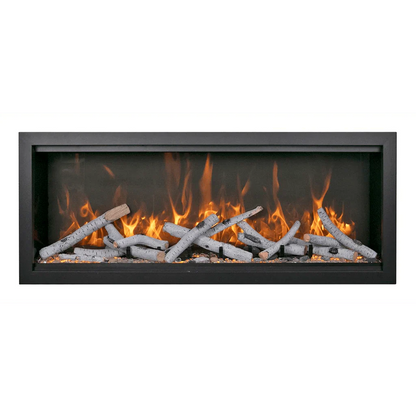 Amantii Symmetry Extra Tall Bespoke 50" Indoor Outdoor Built-In Smart Electric Fireplace | SYM-50-XT-BESPOKE