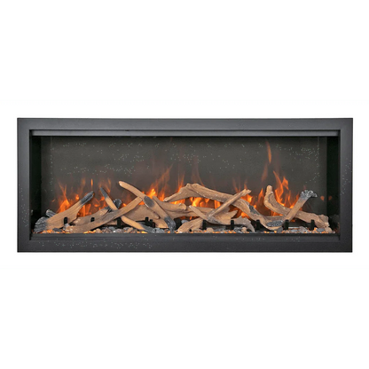 Amantii Symmetry Extra Tall Bespoke 50" Indoor Outdoor Built-In Smart Electric Fireplace | SYM-50-XT-BESPOKE